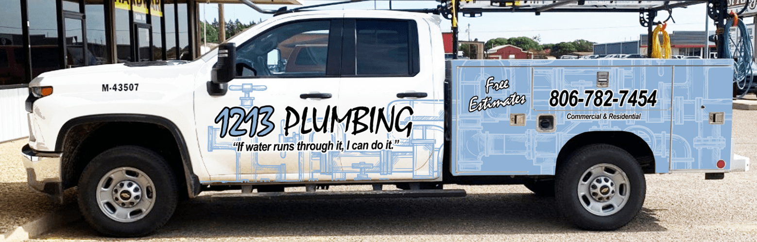 1213 Plumbing Truck - Rudy's Plumbing Service Vehicle